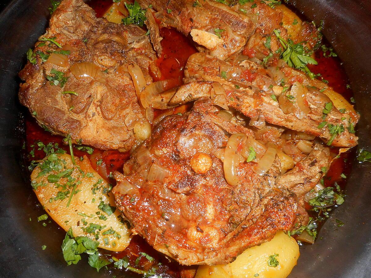 recette Sauté d agneau au paprika