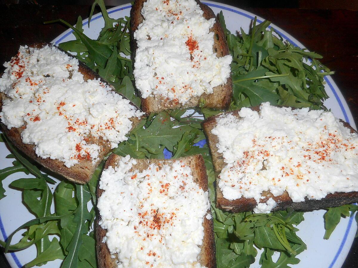 recette Tartines aux sardines et poivrons grillés