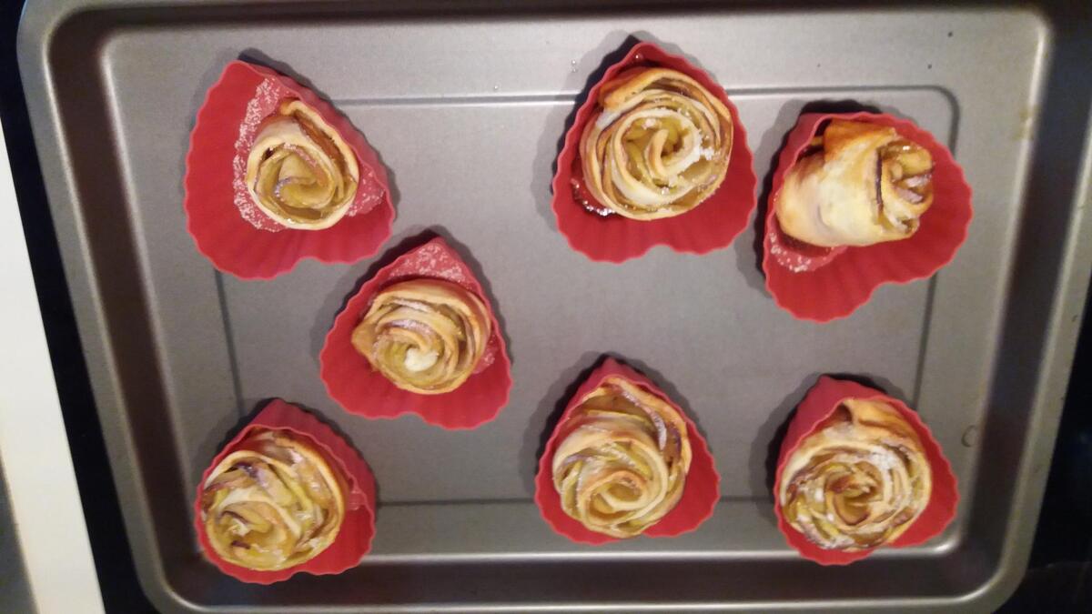 recette roses de pommes