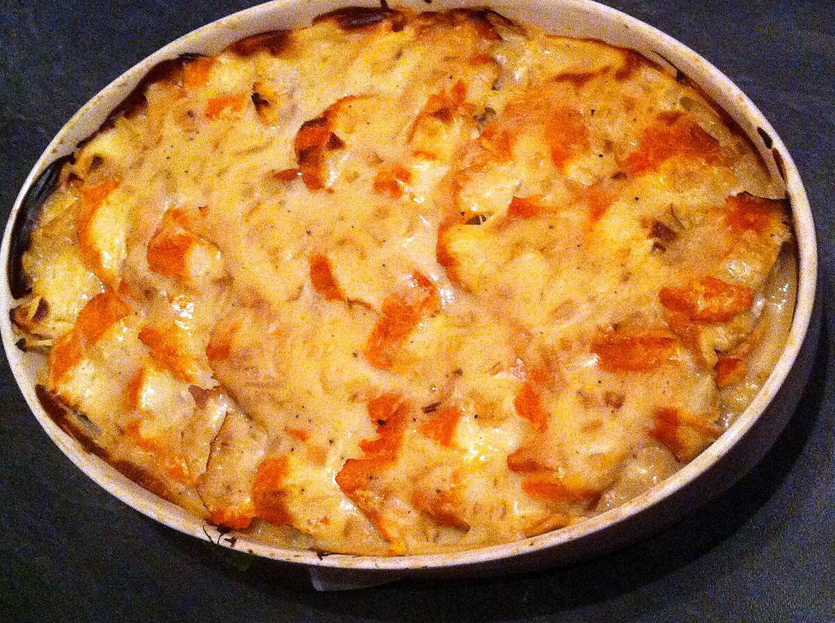 recette Gratin de haddock à la choucroute