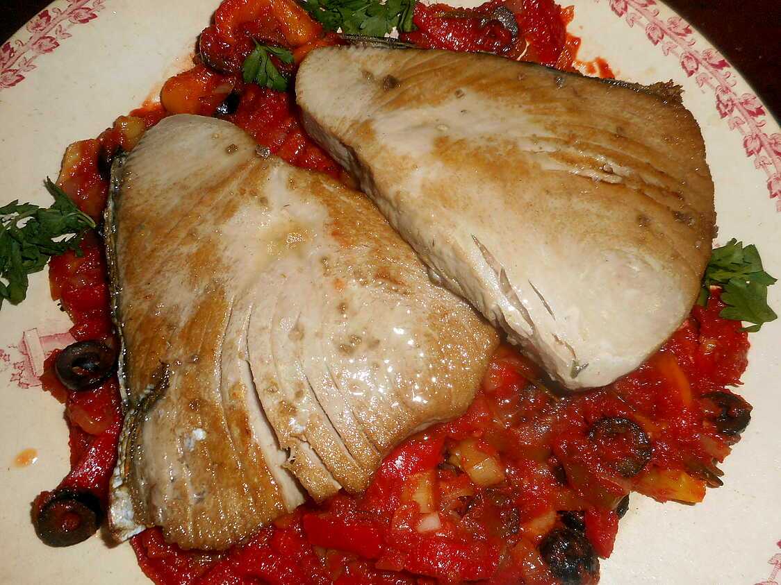Recette de Steak de thon à la niçoise