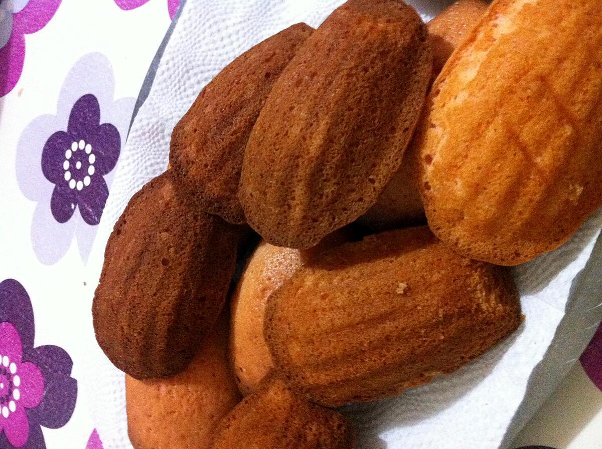 recette madeleine au yaourt de fraise