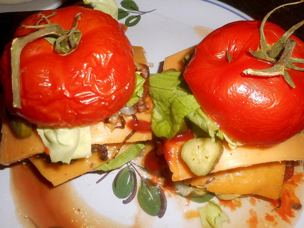 recette Tomate burger