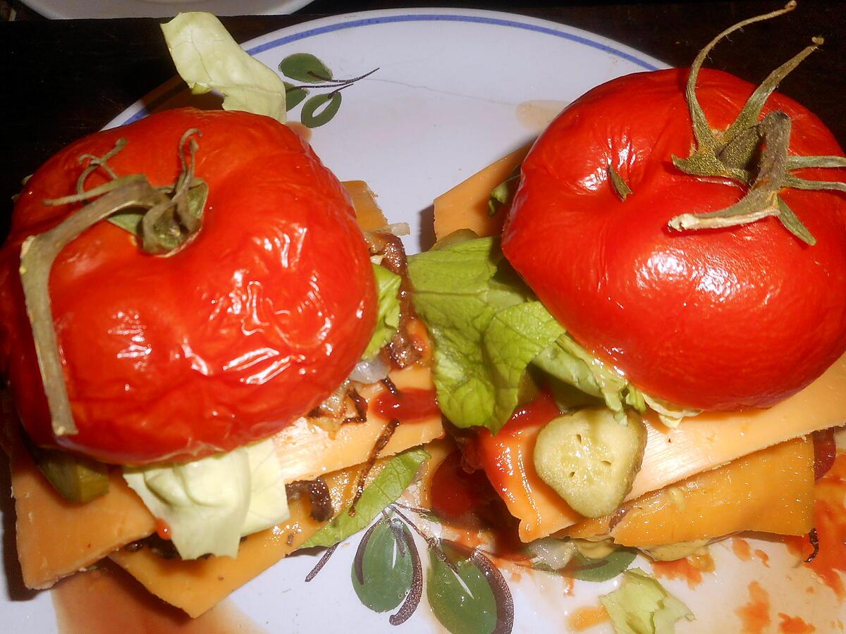 recette Tomate burger