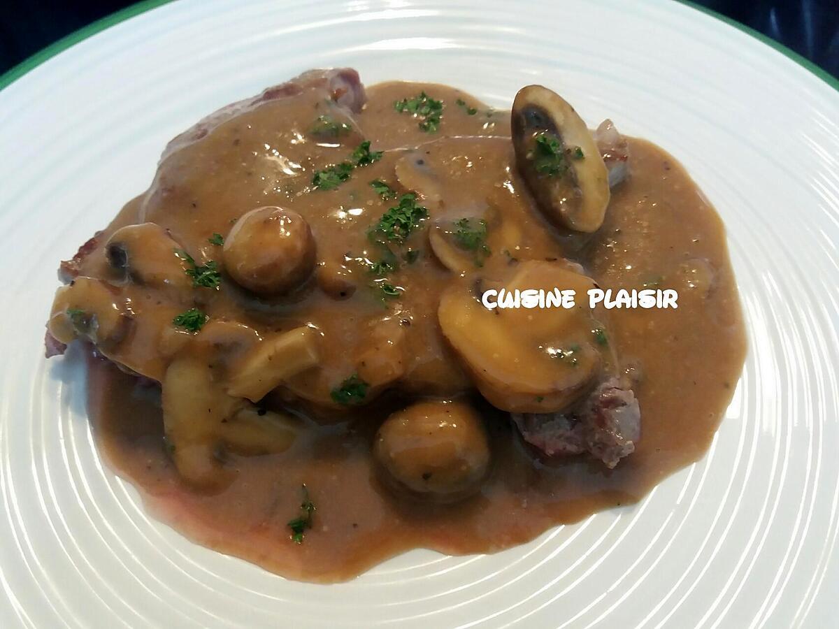 recette Sauce champignons crème