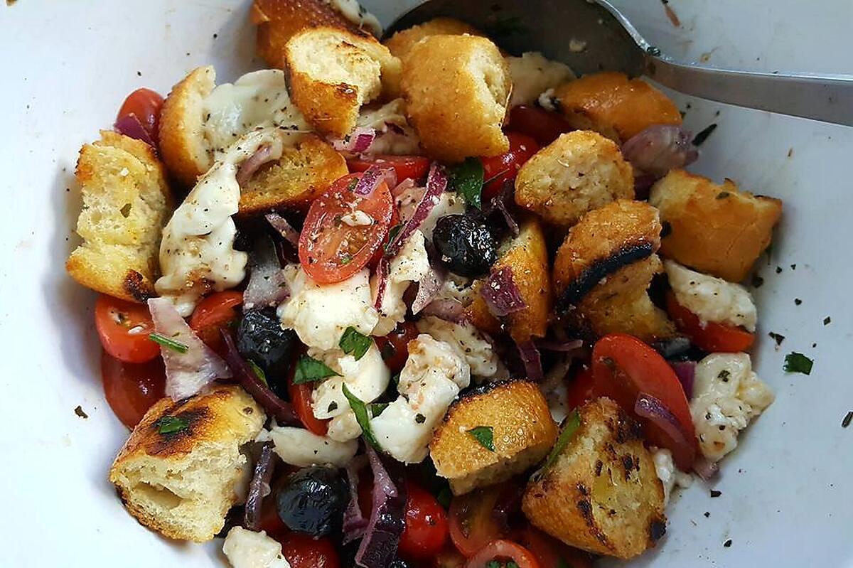 recette Panzanella (recette italienne)