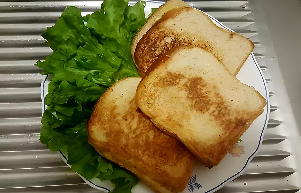 recette CROQUE MONSIEUR