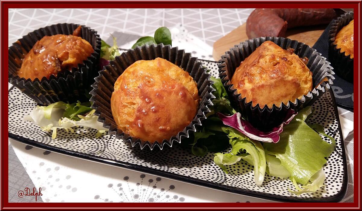 recette Muffins Chorizo et Comté