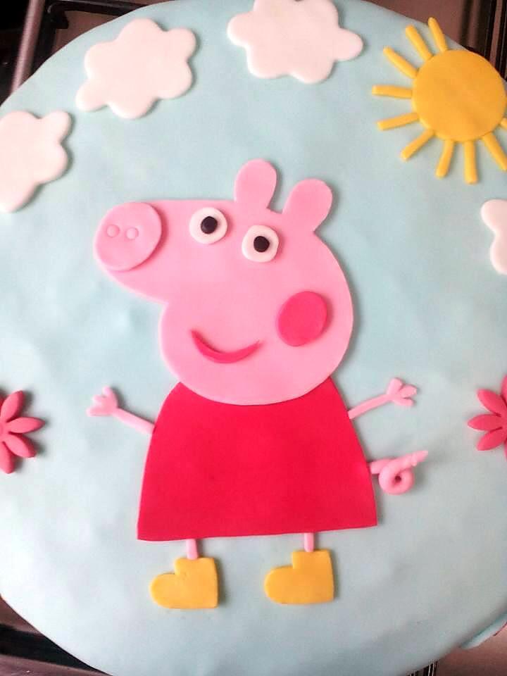 recette Gâteau d'anniversaire Peppa Pig