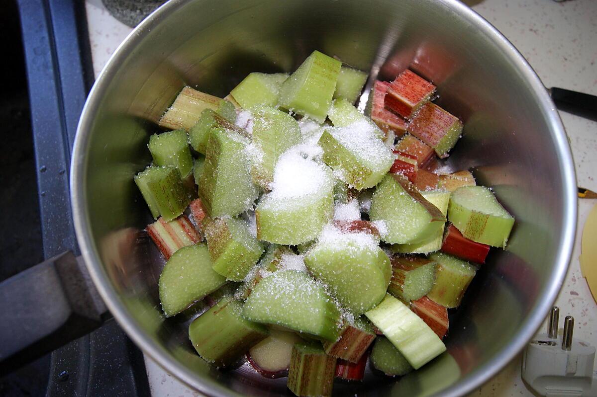 recette Rhubarbe curd ou Crème de rhubarbe