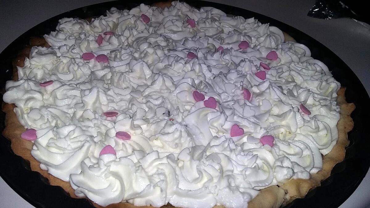 recette Tarte citron framboise chantilly mascarpone