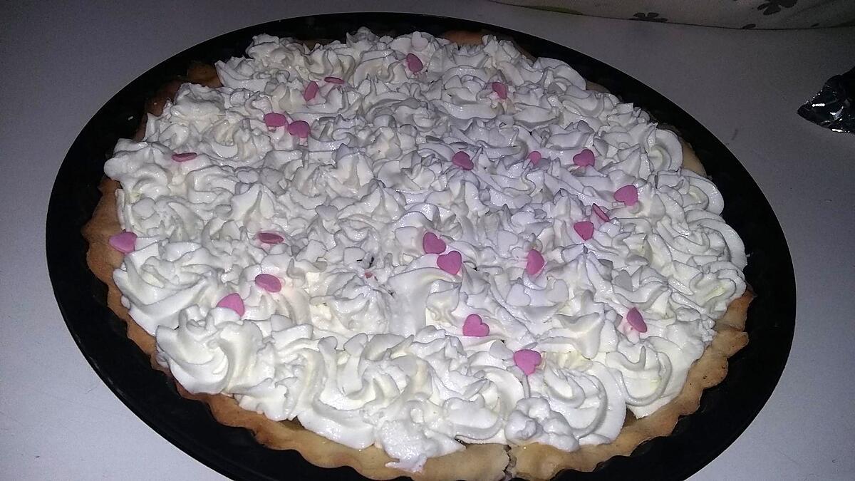 recette Tarte citron framboise chantilly mascarpone