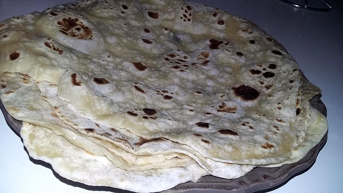 recette Tortillas maison