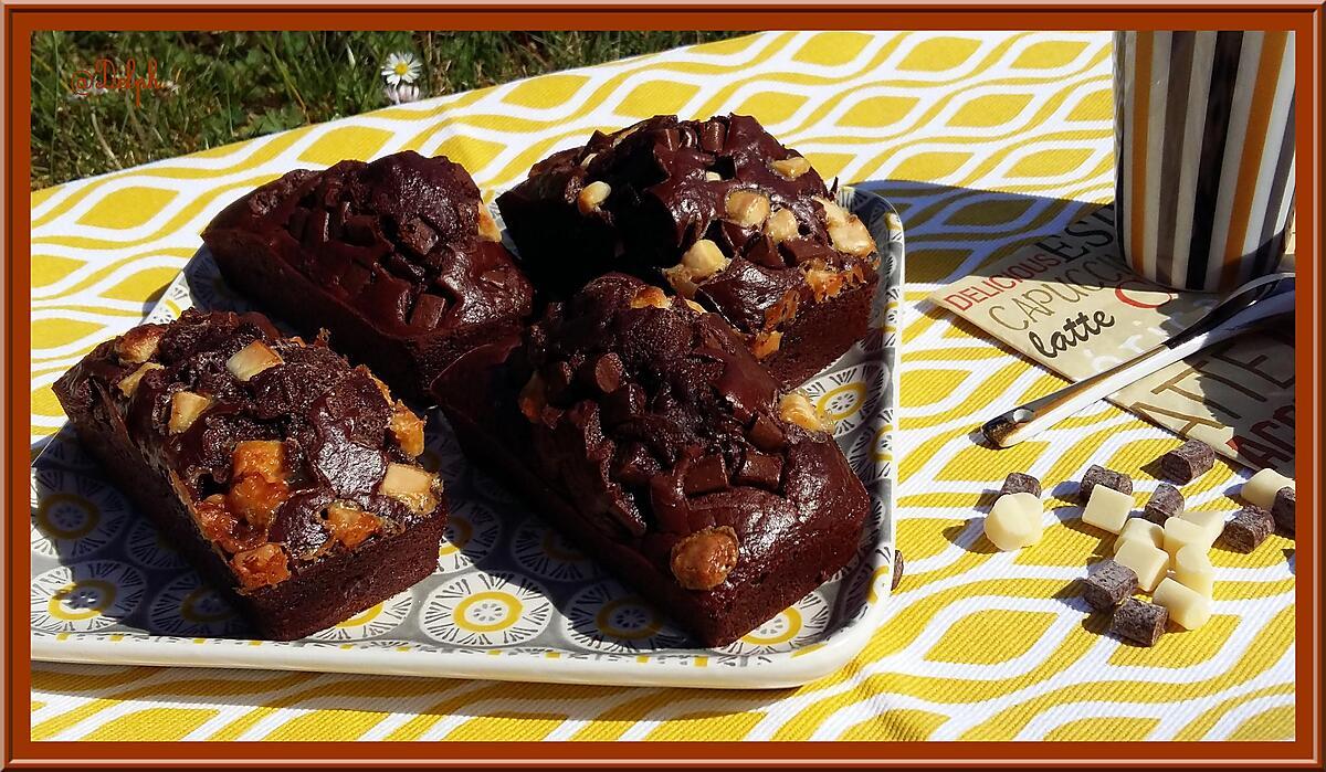 recette Petits cakes tout chocolat