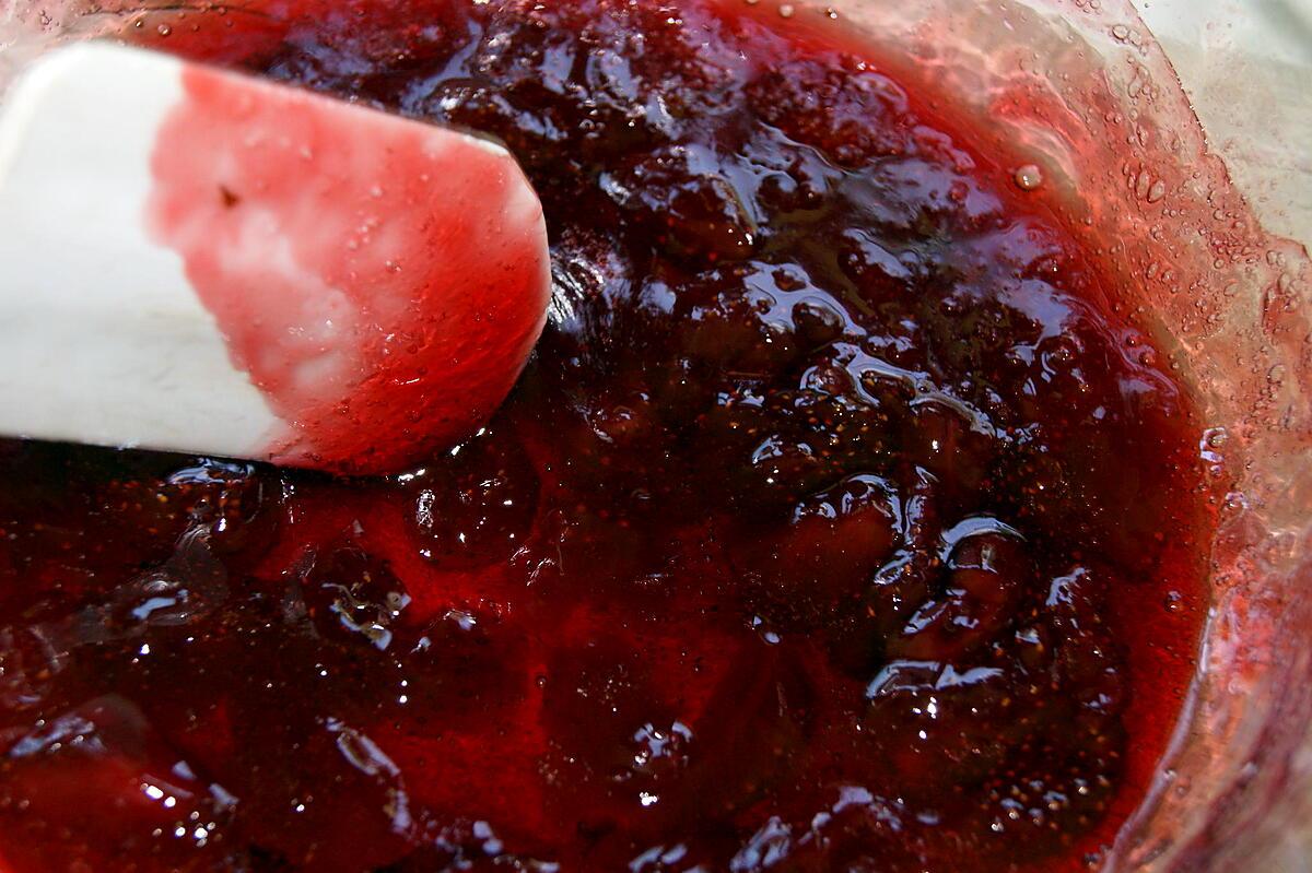 recette Confiture de fraises au micro-onde