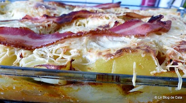 recette Pastel de cerdo y batatas (Gratin de pommes de terre et viande argentin)