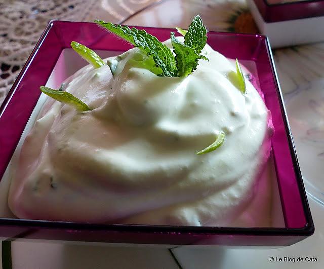 recette Mousse mojito à la Ricotta