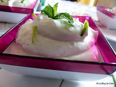 recette Mousse mojito à la Ricotta