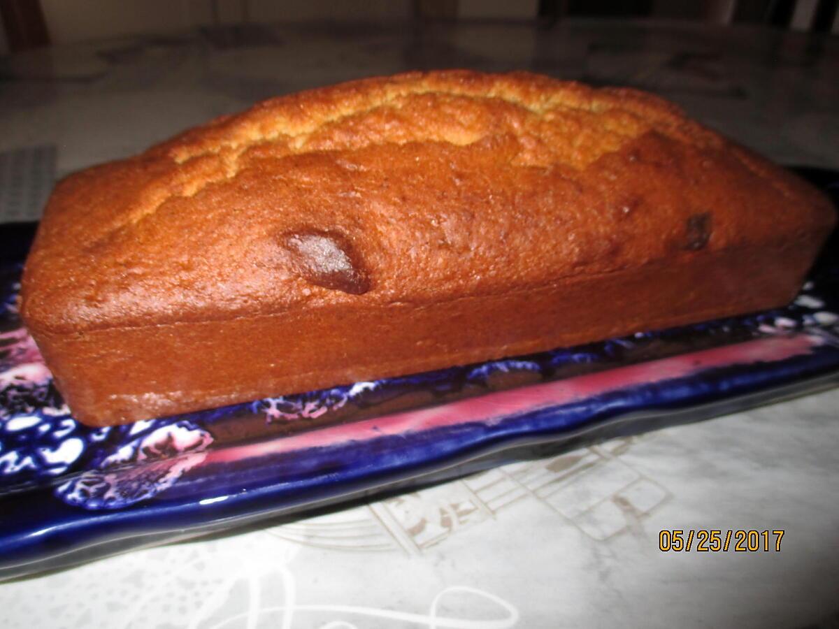 recette cake vanille chocolat sans gluten