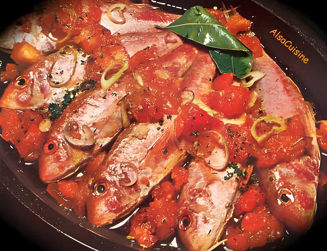 Recette de Rougets rapides façon Provence