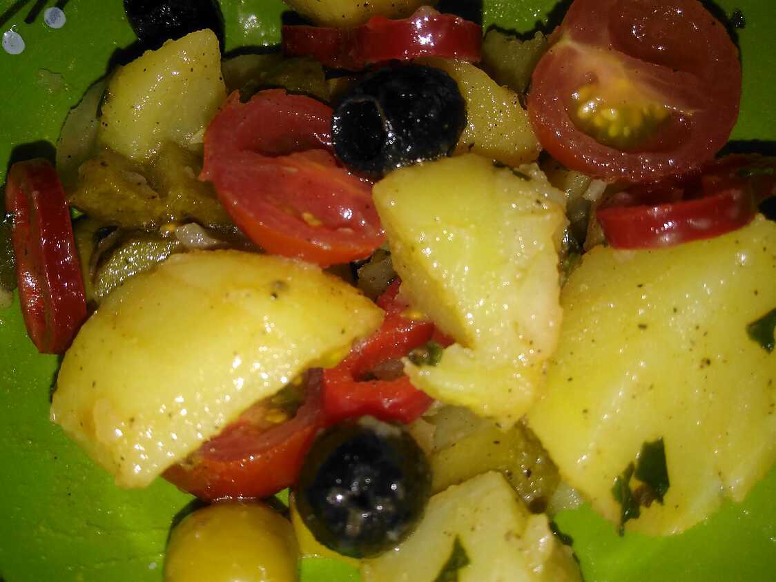 Recette Petit Salé Pomme De Terre Salade De Pommes De Terre : La Recette De La Sauce Secrète Dévoilée 23 Recette de Salade pomme de terre par salima38