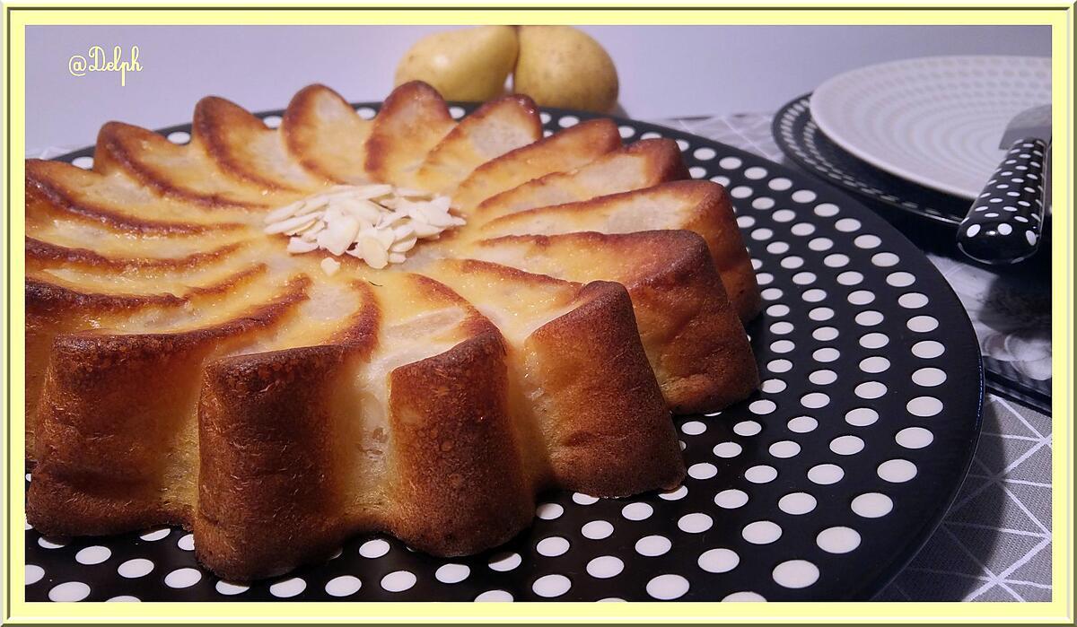 recette Gâteau ultra léger aux poires