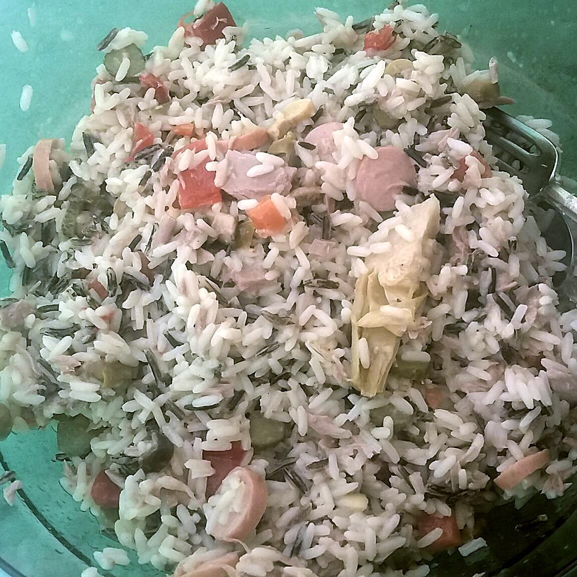 recette Salade de riz a ma façon
