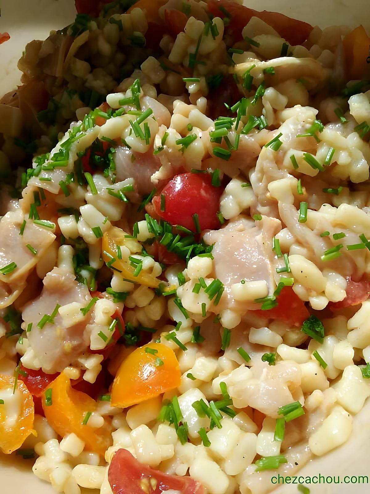 recette Salade de crozets