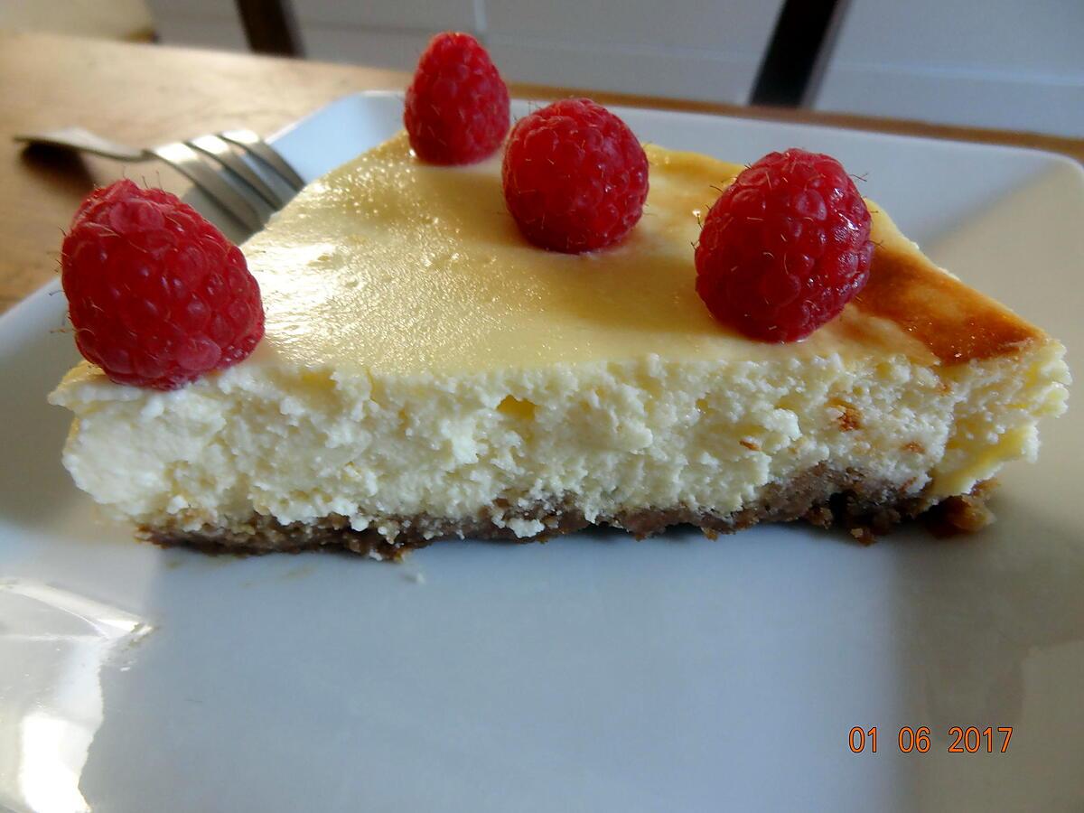 recette MY FIRST CHEESECAKE