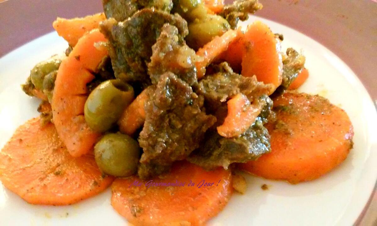 recette CARRY Boeuf Carotte, Olive, Gingembre,  à la 974 #Réunion_Island