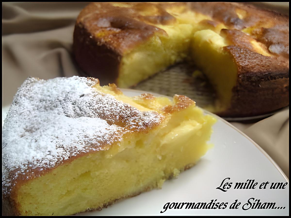 recette Moelleux aux pommes