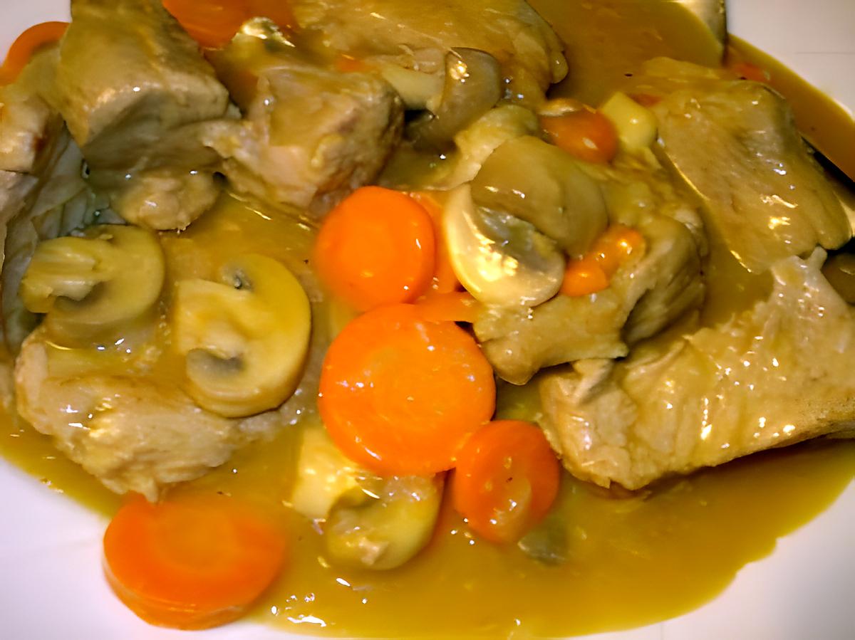 recette Blanquette de veau express