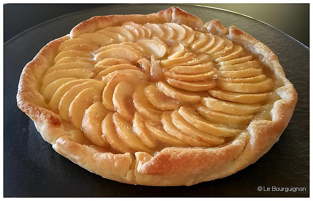 recette Tarte aux pommes - 24 cm – 4 pers