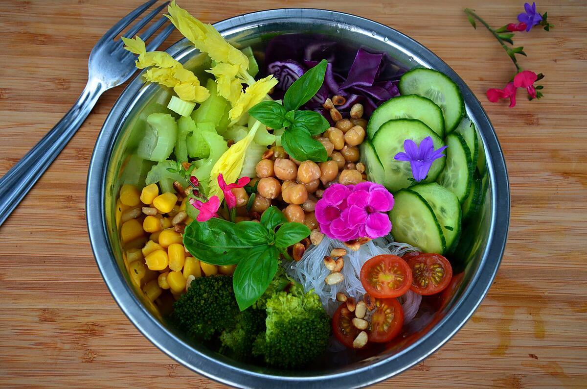 recette Buddah Bowl : la salade de l'été qui se mange d'abord avec les yeux