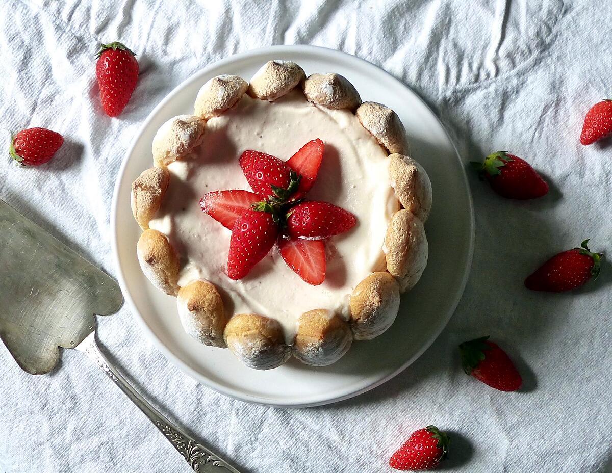 recette Charlotte aux fraises