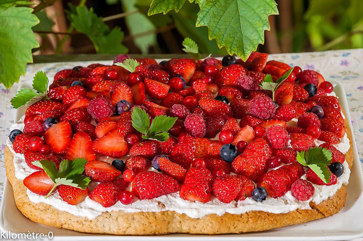 recette Shortcake à la ricotta et aux fruits rouges