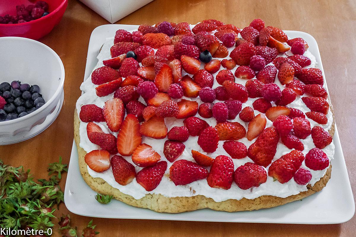 recette Shortcake à la ricotta et aux fruits rouges