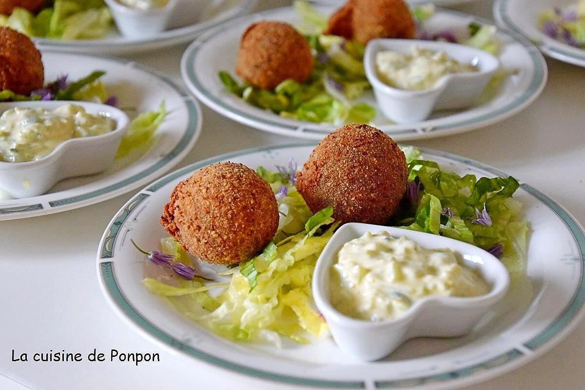 recette Cromesquis de lentilles épicées (thermogourmet)