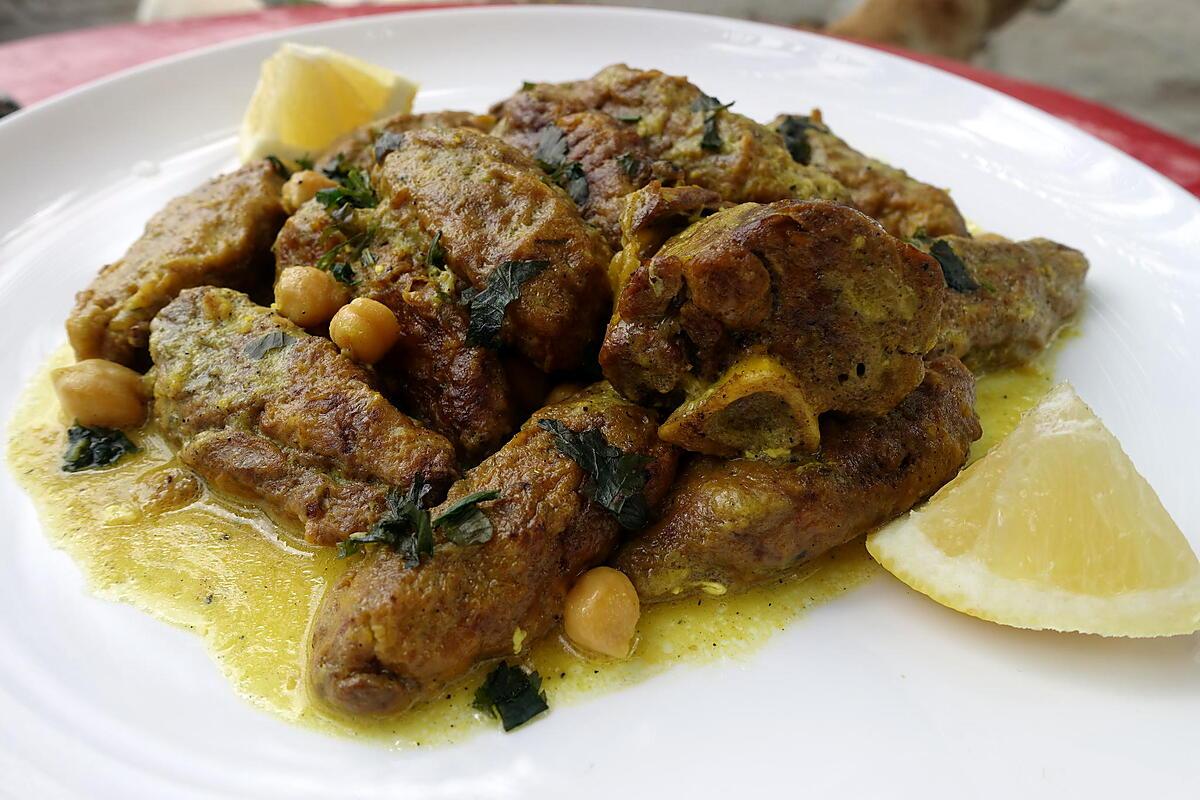 recette DOLMA CHOU FLEUR VIANDE HACHÉE SAFRAN ( dolma brouklou)