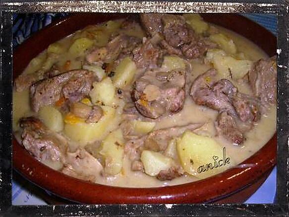 recette blanquette de veau à l'ancienne