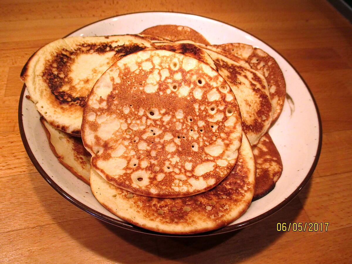 recette Pancakes  au lait de coco sans gluten