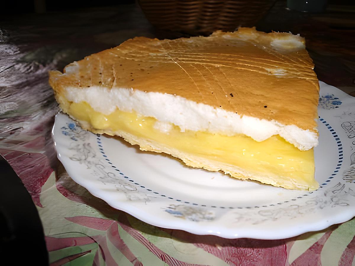 recette tarte au citron meuringué