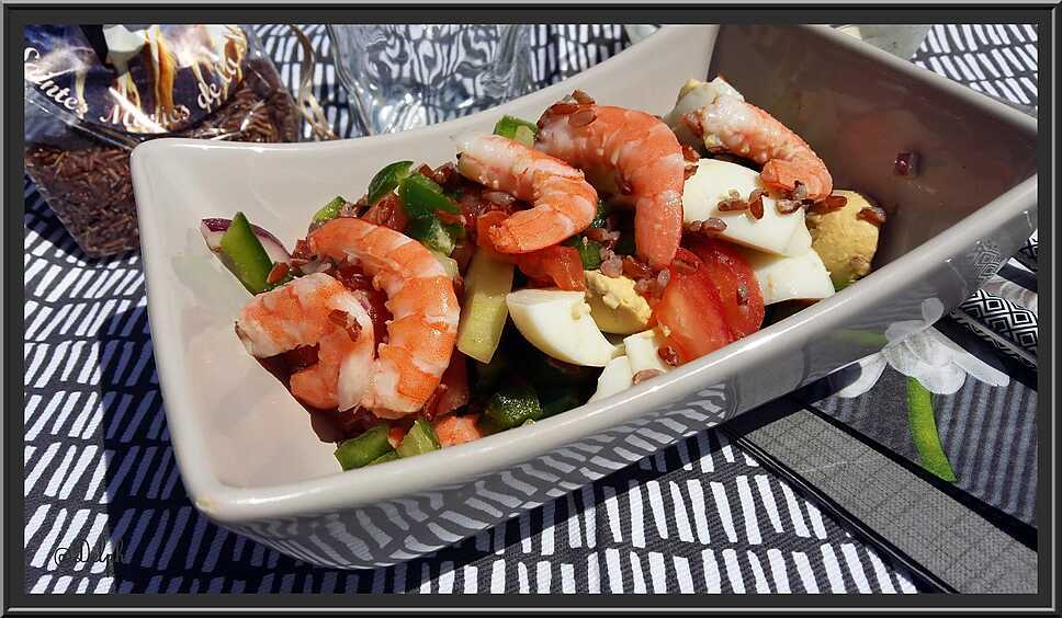 recette Salade de Riz Camarguais