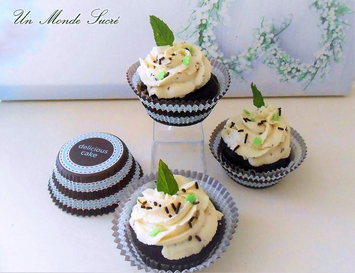 recette Cupcakes menthe chocolat