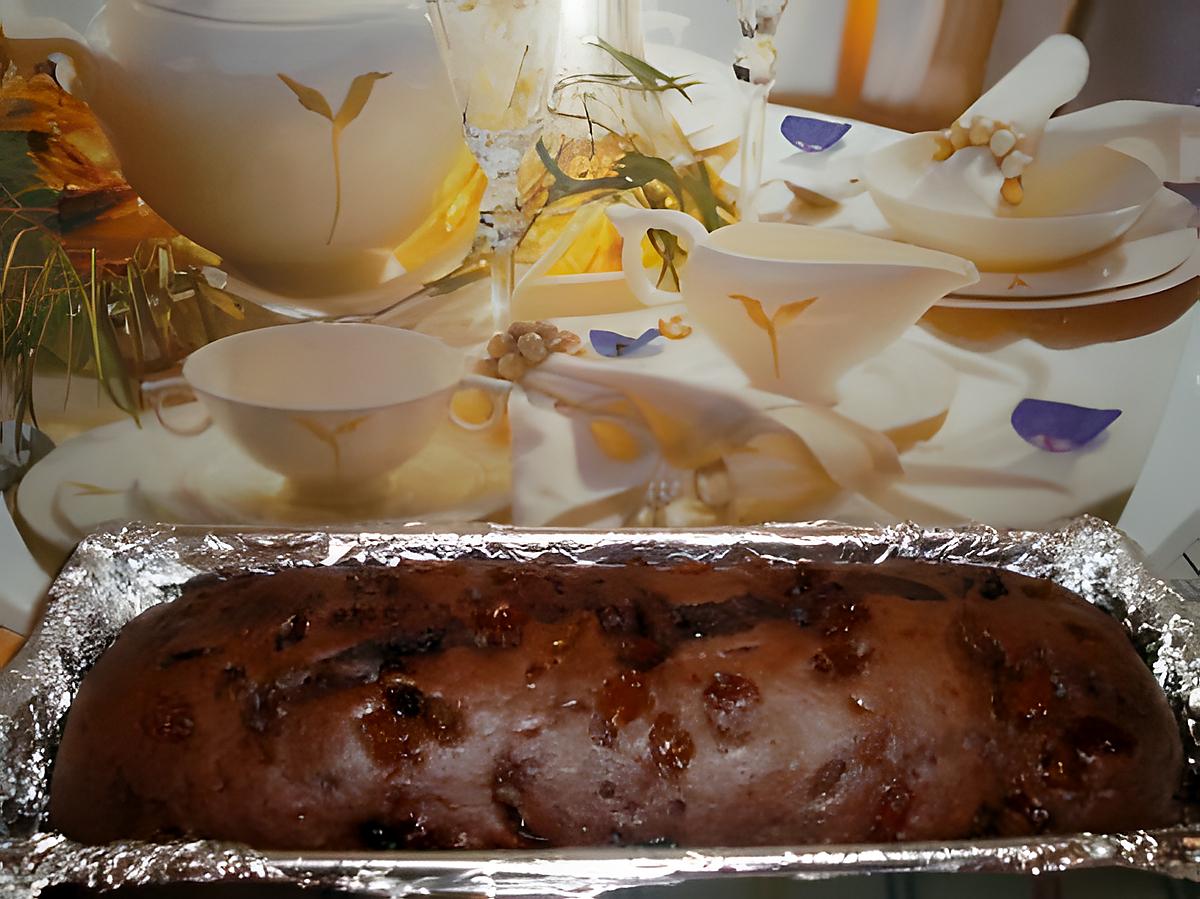 recette cake au chocolat et raisins sec