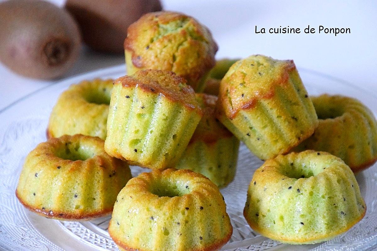 recette Muffin kiwi aux amandes