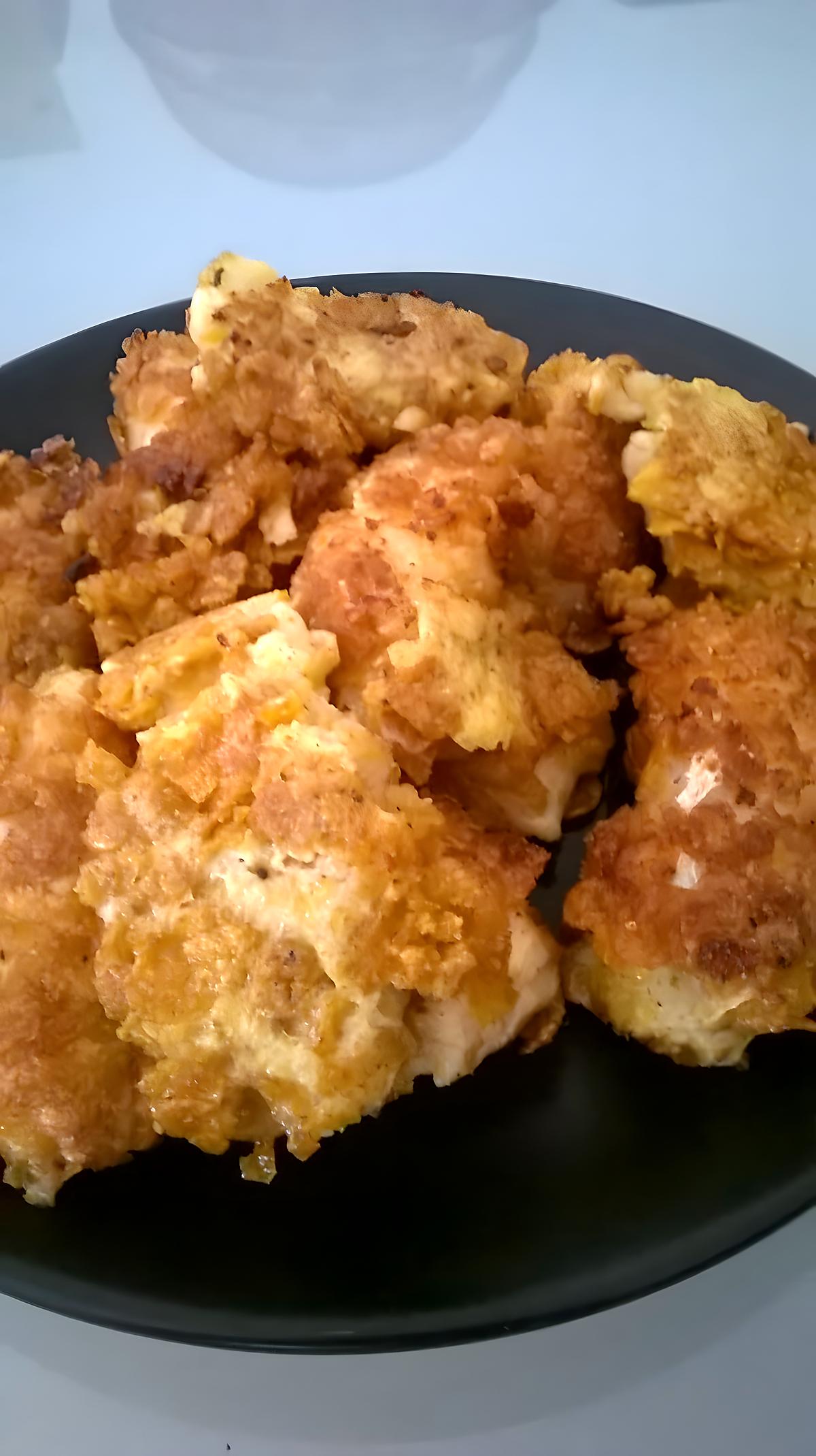 recette Croquettes de cabillaud au cornflakes maison