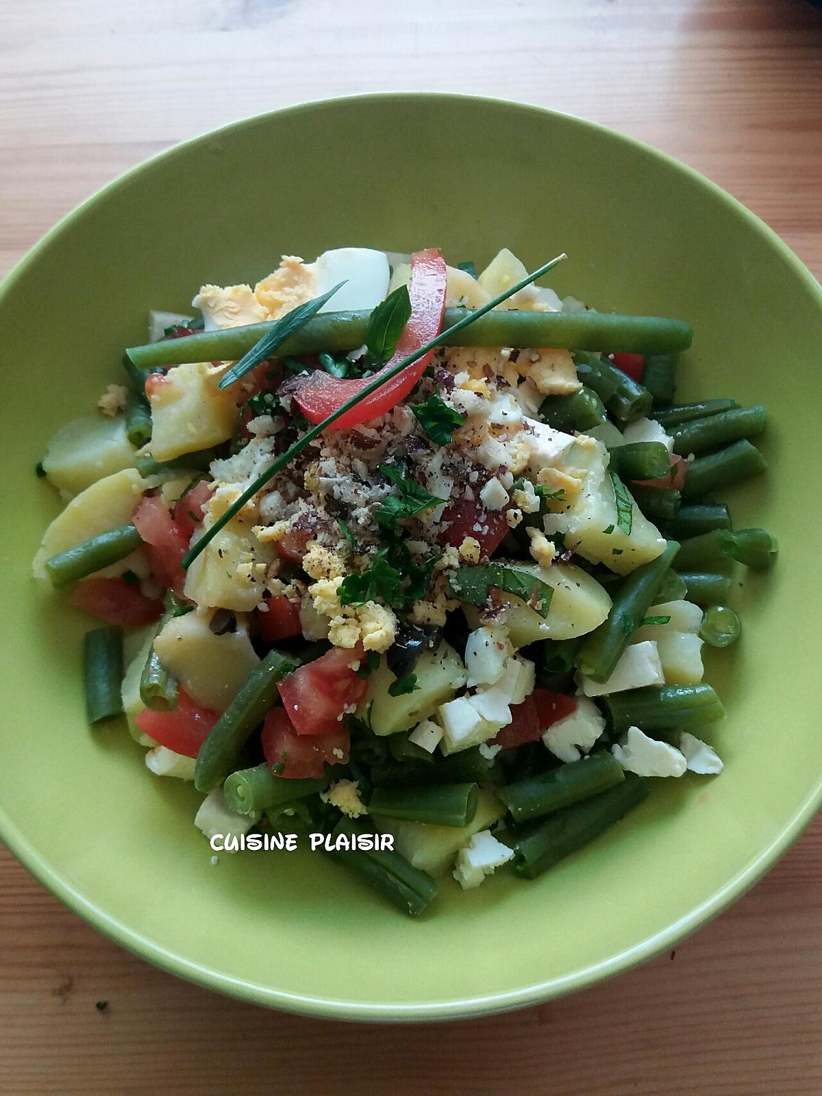 recette Salade printo-estivale avec haricots verts