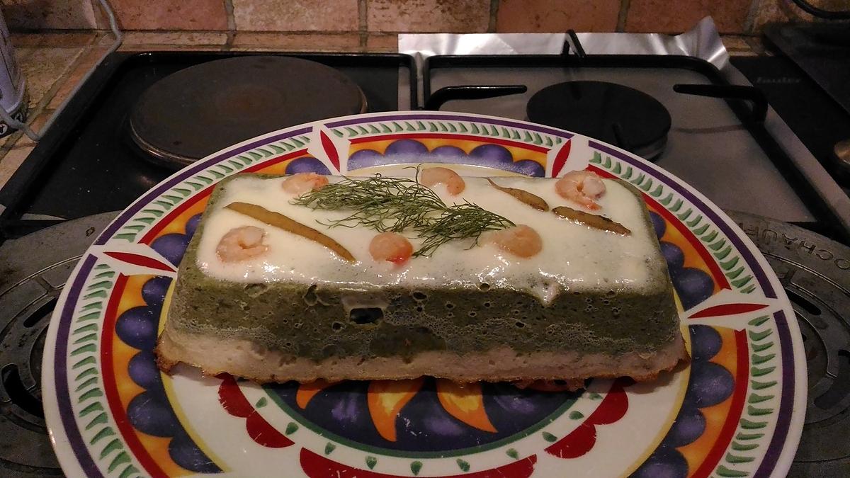 recette Terrine de lotte au vert