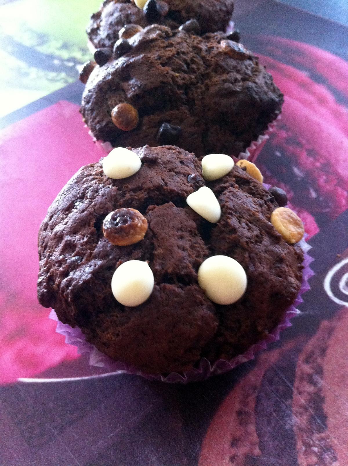 recette Muffins tout chocolat